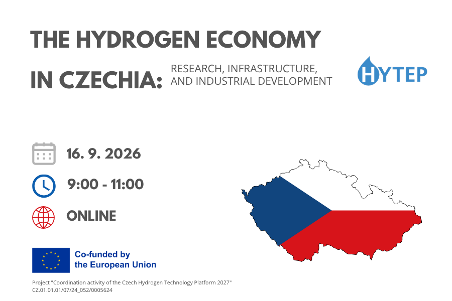 Webinar The Hydrogen Economy in Czechia: Research, Infrastructure, and Industrial Development